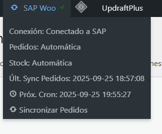 sap woocommerce integrador